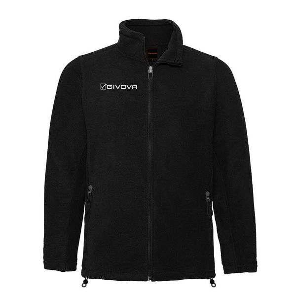 Bluza Fleece Givova Alaska Czarna 2XL - Ciepło i Wygoda. Czarne bluzy nierozpinane męskie Givova, m, bez wzorów, z polaru, bez ramiączek, bez kaptura. Za 229.99 zł.
