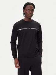 BOSS Bluza Authentic 50550560 Czarny Regular Fit. Czarne bluzy nierozpinane męskie Boss, m, bez wzorów, z bawełny, bez ramiączek, bez kaptura. Za 299.99 zł.