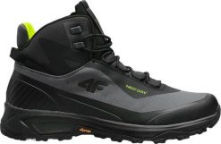 Buty trekkingowe męskie 4f Ice Cracker czarne r. 43. Czarne buty trekkingowe męskie 4f, bez wzorów, bez zapięcia. Za 388.64 zł.