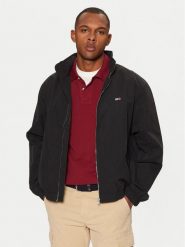 Tommy Jeans Kurtka przejściowa Essential DM0DM20655 Czarny Regular Fit. Czarne kurtki męskie Tommy Jeans, m, bez wzorów, z jeansu, bez ramiączek, bez kaptura. Za 339.99 zł.