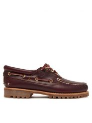 Timberland Mokasyny Authentics Boat 3 Eye Classic TB0500096481 Bordowy. Czerwone mokasyny męskie Timberland, ze skóry, bez zapięcia. Za 899.99 zł.