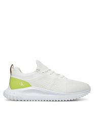 Calvin Klein Jeans Sneakersy Eva Runner Tech Knit YM0YM01293 Biały. Białe buty sportowe na co dzień męskie Calvin Klein Jeans, m, bez wzorów, z jeansu, bez ramiączek, bez kaptura. Za 339.99 zł.
