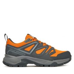 Trekkingi Helly Hansen. Brązowe buty trekkingowe męskie Helly Hansen, bez wzorów, sportowe, bez obcasa, bez zapięcia. Za 479.99 zł.