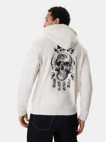 RVCA Bluza All Seeing Hoodie EVYSF00133 Beżowy Regular Fit. Brązowe bluzy nierozpinane męskie RVCA, m, bez wzorów, z bawełny, bez ramiączek, bez kaptura. Za 359.99 zł.