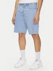 Lee Szorty jeansowe Asher 112364084 Niebieski Loose Fit. Niebieskie szorty męskie Lee, bez wzorów, z bawełny. Za 159.99 zł.