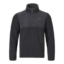 Polar Musto Cove Deep Pile. Czarne bluzy z polaru męskie Musto, bez wzorów, z polaru, sportowe, bez ramiączek, bez kaptura. Za 549.00 zł.