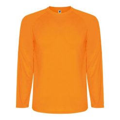 Męska Koszulka Sportowa Z Długim Rękawem Montecarlo. Brązowe t-shirty sportowe męskie ROLY, m, bez wzorów, sportowe, bez ramiączek. Za 37.99 zł.