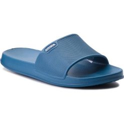 Klapki COQUI - Tora 7091 Niagara Blue. Niebieskie klapki i japonki męskie Coqui, z tworzywa sztucznego. Za 44.99 zł.