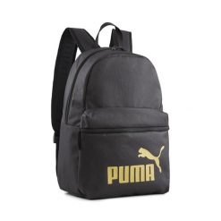 Plecak Puma Phase 79943. Czarne plecaki męskie Puma, bez wzorów, z materiału. Za 95.00 zł.