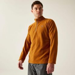 Freethink II Męski polar narciarski z zamkiem błyskawicznym. Brązowe bluzy z polaru męskie Dare 2B, m, bez wzorów, z polaru, sportowe, bez ramiączek, bez kaptura. Za 79.99 zł.