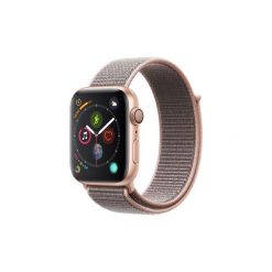 Smartwatch Apple Watch 4 GPS Obudowa Złota Aluminium 44mm Pink Sand Sport Loop. Zegarki smartwatch marki Apple. Za 2,286.00 zł.