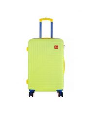 Semi Line Walizka średnia T5939-2 Zielony. Zielone walizki męskie Semi-line, bez wzorów, z tworzywa sztucznego, średnie. Za 199.99 zł.