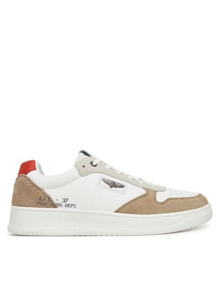 Aeronautica Militare Sneakersy 251SC235PL244 Biały. Białe buty sportowe na co dzień męskie Aeronautica Militare, m, bez wzorów, ze skóry, bez ramiączek, bez kaptura. Za 349.99 zł.