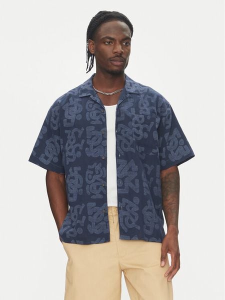 Element Koszula Thalweg ELYWT00176 Granatowy Regular Fit. Niebieskie koszule męskie Element, m, bez wzorów, z bawełny, bez kołnierzyka, bez ramiączek. Za 159.99 zł.