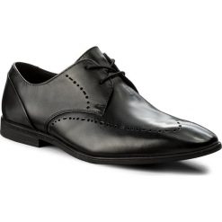 Półbuty CLARKS - Bampton Limit 261300277 Black Leather. Eleganckie półbuty męskie marki Clarks. W wyprzedaży za 209.00 zł.