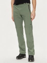 CMP Spodnie outdoor 3T51647 Zielony Regular Fit. Zielone długie spodnie sportowe męskie CMP, bez wzorów, z syntetyku, outdoorowe. Za 299.99 zł.