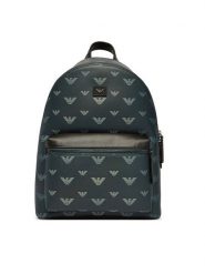 Emporio Armani Plecak EM005666 AF23972 MB542 Granatowy. Niebieskie plecaki męskie Emporio Armani, bez wzorów, ze skóry. Za 1,799.00 zł.