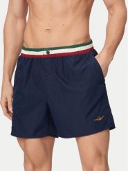 Aeronautica Militare Szorty kąpielowe 261BW0233UCT02967 Granatowy Regular Fit. Niebieskie kąpielówki męskie Aeronautica Militare, m, bez wzorów, z syntetyku. Za 309.99 zł.
