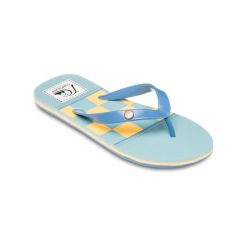 Klapki dla Mężczyzn MOLOKAI ORIGINALS Niebieski. Niebieskie klapki i japonki męskie Quiksilver, bez wzorów, z gumy. Za 99.99 zł.