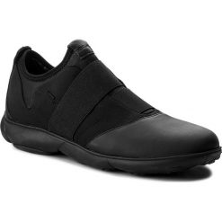 Półbuty GEOX - U Nebula A U82D7A 01146 C9999 Black. Czarne codzienne półbuty męskie Geox, bez wzorów, z materiału, klasyczne, bez obcasa, bez zapięcia. W wyprzedaży za 379.00 zł.