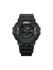 G-Shock Zegarek Multi-Fluorescent Accents GA-700MF-1AER Czarny. Czarne, analogowe zegarki męskie G-Shock. Za 449.99 zł.