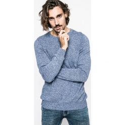 Medicine - Sweter Nocturnal. Niebieskie swetry męskie MEDICINE, z bawełny, z okrągłym kołnierzem. W wyprzedaży za 59.90 zł.