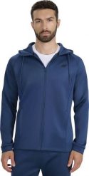 Bluza męska 4F FNK M587 niebieska 4FWAW25TFSWM587 32S XL. Niebieskie bluzy nierozpinane męskie 4f, m, bez wzorów, bez ramiączek, bez kaptura. Za 199.98 zł.