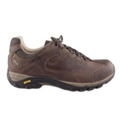 Buty turystyczne męskie Meindl Caracas z membraną z membraną Gore-Tex. Brązowe buty trekkingowe męskie Meindl, bez wzorów, z gore-texu, bez zapięcia, trekkingowe, gore-tex. Za 1,176.50 zł.