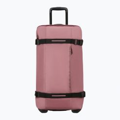 Walizka podróżna American Tourister Urban Track. Czerwone walizki męskie American Tourister, bez wzorów. Za 549.99 zł.
