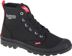 Buty trekkingowe męskie Palladium Palladium Pampa Hi Dare 76258-008-M Czarne 44. Czarne buty trekkingowe męskie Palladium, bez wzorów, bez zapięcia. Za 387.59 zł.