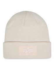 Alpha Industries Czapka VLC Beanie 118943 Biały. Białe czapki męskie Alpha Industries, na zimę, bez wzorów, z materiału. Za 139.99 zł.