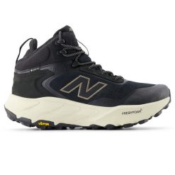Buty męskie New Balance Fresh Foam X Hierro Hiker Gore-Tex v9 MTHIMCB9 – czarne. Czarne buty do biegania męskie New Balance, bez wzorów, z gore-texu, bez zapięcia, do biegania, gore-tex. Za 979.99 zł.
