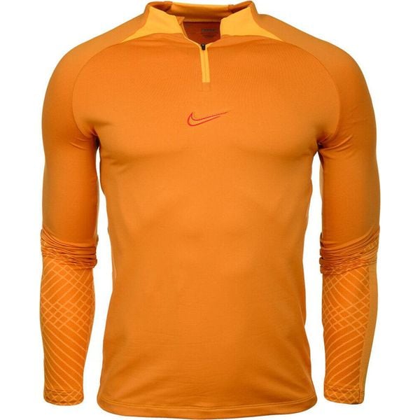 Bluza treningowa męska Nike Dri-Fit Strike Drill Top. Brązowe bluzy nierozpinane męskie Nike, m, bez wzorów, bez ramiączek, bez kaptura. Za 221.00 zł.
