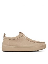 Tommy Hilfiger Półbuty Modern Light Suede Moc Toe Shoe FM0FM05501 Beżowy. Brązowe codzienne półbuty męskie Tommy Hilfiger, bez wzorów, ze skóry, bez obcasa, bez zapięcia. Za 359.99 zł.