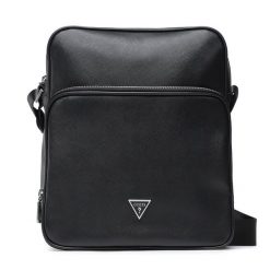 Saszetka Guess. Czarne saszetki męskie Guess, z aplikacjami, małe. Za 519.99 zł.