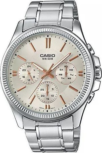 Zegarek Casio ZEGAREK MĘSKI CASIO MTP-1375D 7A2VDF (zd112a). Zegarki męskie Casio. Za 286.61 zł.