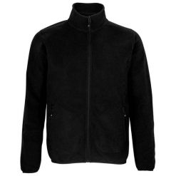 Męska Bluza Polarowa Factor Zapinana Na Zamek Błyskawiczny. Czarne bluzy rozpinane męskie SOL'S, na zimę, l, bez wzorów, z polaru, sportowe, bez ramiączek, bez kaptura. Za 140.99 zł.