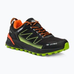Buty trekkingowe męskie Grisport 81001V2M2. Czarne buty trekkingowe męskie Grisport, bez wzorów, bez zapięcia. Za 229.99 zł.