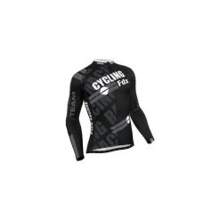 Bluza rowerowa męska FDX Pro Cycling Long Sleeve Thermal Jersey M. Czarne bluzy bez kaptura męskie FDX, z nadrukiem, z jersey. Za 219.90 zł.