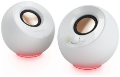 Głośniki komputerowe Creative Pebble SE RGB białe (51MF1725AA001). Zestawy głośników CREATIVE. Za 127.62 zł.