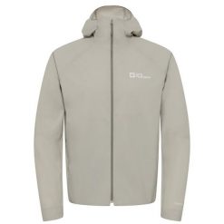 Kurtka przeciwwiatrowa męska Jack Wolfskin Prelight Octa. Szare kurtki męskie Jack Wolfskin, m, bez wzorów, z softshellu, bez kaptura, trekkingowe. Za 629.99 zł.