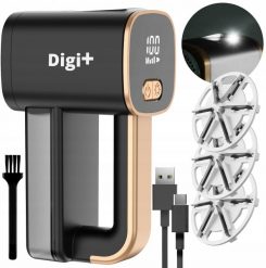 GOLARKA DO UBRAŃ TKANIN SWETRÓW TAPICERKI MOCNA AKUMULATOR 2000mAh USB LED. Golarki męskie Digi. Za 133.42 zł.