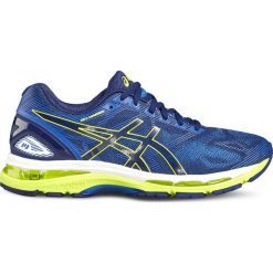 Asics Gel Nimbus 19 T700N-4907. Niebieskie buty do biegania męskie Asics, z materiału. W wyprzedaży za 599.99 zł.