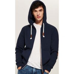 Bluza z kapturem - Granatowy. Bluzy nierozpinane męskie marki House. Za 89.99 zł.