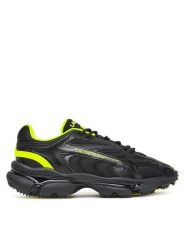 Lacoste Sneakersy L003 2K24 7-50SMA0110 Czarny. Czarne buty sportowe na co dzień męskie Lacoste, l, bez wzorów, z materiału, bez ramiączek, bez kaptura. Za 459.99 zł.
