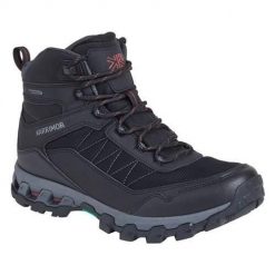 Buty trekkingowe męskie Karrimor Singletrack Mid. Czarne buty trekkingowe męskie Karrimor, bez wzorów, z materiału, sportowe, za kostkę, bez obcasa, bez zapięcia. Za 329.99 zł.