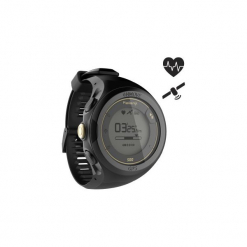 Zegarek Gps Z Pulsometrem Do Biegania Onmove 500. Czarne zegarki męskie KALENJI, z gumy. Za 399.99 zł.