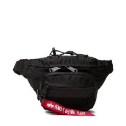 Nerka Alpha Industries. Czarne saszetki męskie Alpha Industries, bez wzorów, małe. Za 189.99 zł.