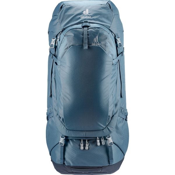 Plecak podróżny Deuter Voyager 65+10 - atlantic/ink. Niebieskie plecaki męskie Deuter, bez wzorów. Za 1,238.99 zł.