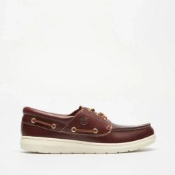 Timberland Portofino Pier Boat Shoe Mokasyny męskie. Brązowe mokasyny męskie Timberland, z gumy, bez zapięcia. Za 609.99 zł.